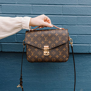 Image displaying designer bag.